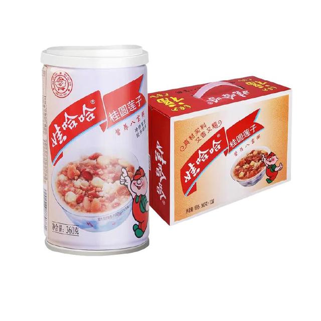 娃哈哈 桂圆莲子八宝粥 280g*12罐