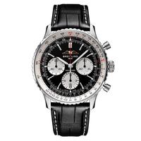 BREITLING 百年灵 航空计时1系列 43毫米自动上链腕表 AB0138211B1P1