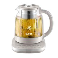 SUPOR/苏泊尔 纯钛材质 纯钛养生壶 316L不锈钢恒温煮茶器 大滤网 1.5L