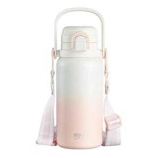 HAERS 316内胆吸管直饮 950ml+珍珠杯链