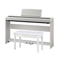 KAWAI ES120 电钢琴 88键重锤键盘 轻奢灰 原装全套+琴凳礼包