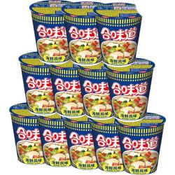 日清食品 合味道 海鲜风味 76g*12杯