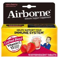 Schiff 旭福 高浓度维生素C泡腾片 莓果味 10粒