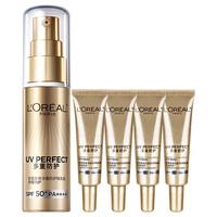 巴黎欧莱雅 L'OREAL PARIS小金管防晒隔离50ml大容量装抗老养肤SPF50