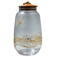容山堂 仙鹤海浪德尊 茶叶罐 600ml