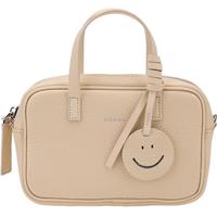 红谷包包女包2025时尚头层牛皮手提包百搭休闲单肩斜挎母亲节 米白