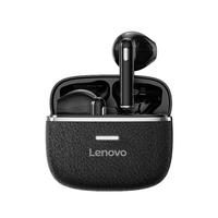  Lenovo/联想 ENC通话降噪 半入耳式蓝牙耳机  暮夜黑【皮革纹理+顶配蓝牙5.4】