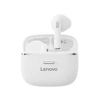  Lenovo/联想 ENC通话降噪 蓝牙耳机  皓月白【皮革纹理+顶配蓝牙5.4】