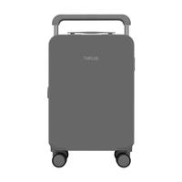 印象系列20英寸宽拉杆行李箱男拉杆箱轻便女旅行箱 云雾灰