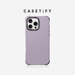  CASETiFY 纯素皮革 iPhone 16 Pro手机壳  丁香紫 PC+TPU