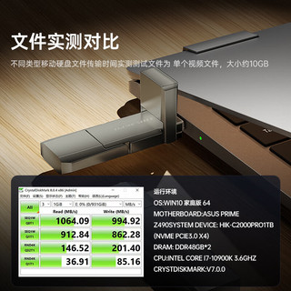  HIKVISION/海康威视 高速读写 固态U盘  512GB