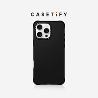 CASETiFY 纯素皮革 iPhone 16手机壳 乌木黑 PC+TPU