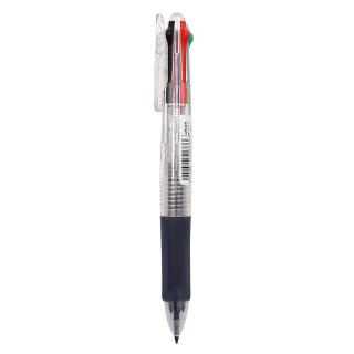 斑马牌 B4A3 按动式圆珠笔 透明色 0.7mm 单支装