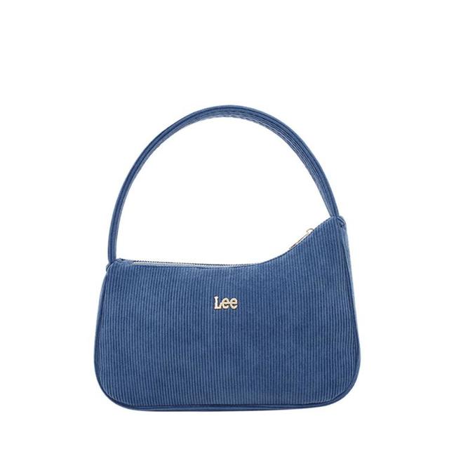 Lee 女款时尚百搭牛仔帆布腋下包单肩手提小包法棍月牙通勤