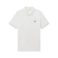 Levi's 冰酷系列25年男士经典针织休闲简约短袖Polo衫 白色 004KC-0001 L