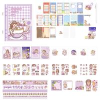 duga 多加 小麻薯系列 A6手帐本套装 蜜桃甜甜 礼盒装