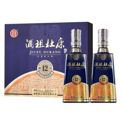 杜康 酒祖杜康浓香型白酒新12窖区52度500ml*2瓶礼盒宴请 52度 500mL 2瓶 礼盒装