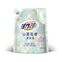 活力28 山茶花洗衣液2kg留香持久香氛去污护色去污渍 1袋装