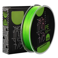 海迪微物pe线路亚专用主线超细8编0.2 0.4正品超顺滑耐磨大力马钓鱼线 微物8编