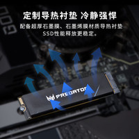 PREDATOR/宏碁掠夺者 读速7400MB/s SSD固态硬盘