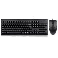 A4TECH 双飞燕 KK-5520N 有线键鼠套装 黑色
