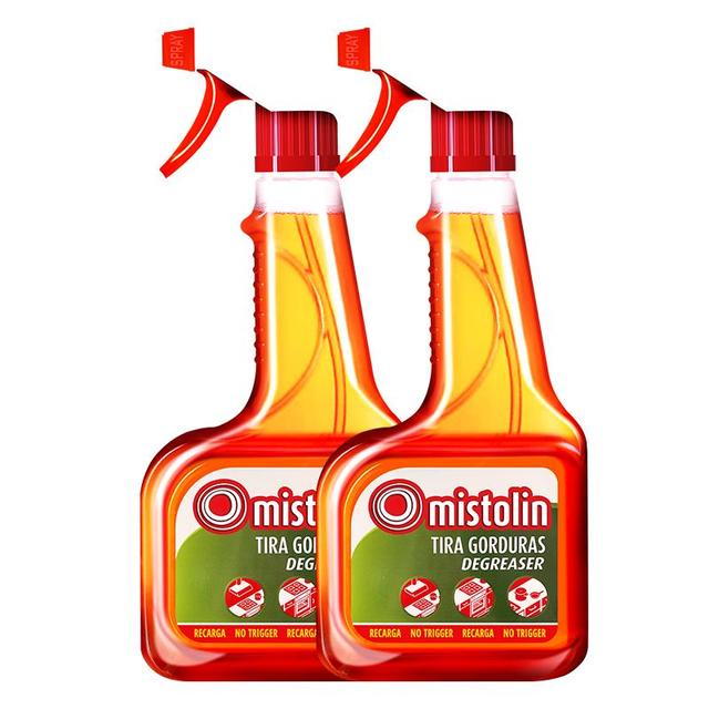 MISTOLIN 油污清洁剂两瓶装 红色