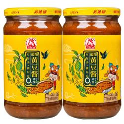 巧媳妇 醇酿黄豆酱蘸食酱焖红烧拌饭拌面酱调料800g*2