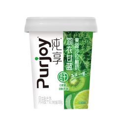 纯享 羽衣甘蓝果蔬沙拉酸奶300g/杯 低GI 0蔗糖 8种果蔬