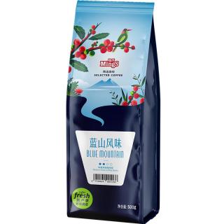 移动端、京东百亿补贴：铭氏 蓝山风味 水洗 中度烘焙 咖啡豆 500g