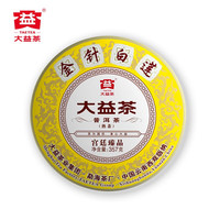 大益 普洱熟茶:12年陈 金针白莲 357g*1饼