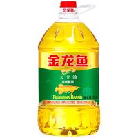 金龙鱼精选大豆油5.28L 大桶装家用炒菜食用油烹饪植物油粮油 5.28L*1桶