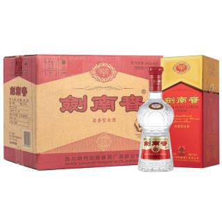 剑南春 水晶剑 52度 500ml*6瓶 整箱装 浓香型白酒 中秋送礼