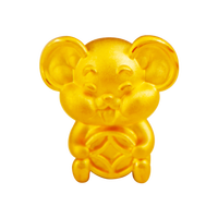 LuckyME LIFE 福旺十二生肖足金转运珠手链