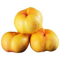 京地达山东蒙阴黄金油蟠桃 净重3斤单果130g起彩虹蟠桃水果源头直发