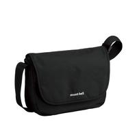 mont·bell 户外旅行背包男女翻盖8L大容量单肩斜挎包 1123898 BK黑色 8L