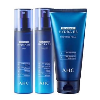 AHC B5系列玻尿酸护肤套装 (洁面180ml+爽肤水120ml+乳液120ml)