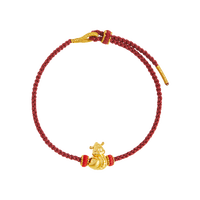 LuckyME LIFE多宝蛇足金转运珠手链 多宝款