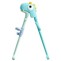 babycare 宝宝硅胶训练筷 恐龙款 马卡蓝