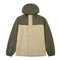 添柏岚（Timberland）男装防水冲锋衣S25春夏户外休闲夹克|A44XJ A44XJESP/绿色卡其 XL