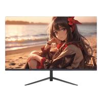 指天下 显示器22英寸电脑显示屏电竞屏幕便携家用办公监控外接扩展屏 (24英寸-高清75Hz-常规屏）直屏黑色