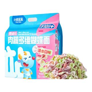 小鹿蓝蓝 肉蔬多维蝴蝶面 600g
