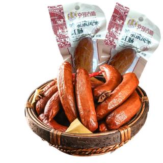 克拉古斯 哈尔滨风味红肠火腿肠熟食香肠解馋火腿东北特产蒜味烤肠90克*1