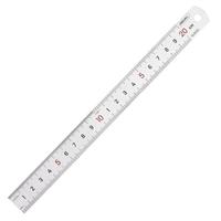 deli 得力 DL8020 不锈钢直尺 20cm