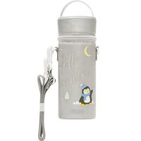 膳魔师（THERMOS）保温杯儿童保温水杯吸管杯男女必备水壶500ml灰 吸管杯神秘极地 灰 500ml