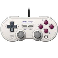 8BITDO 八位堂 SN30 Pro 有线版 游戏手柄有线PC电脑NS Switch/Lite游戏机steam振动双打 经典色
