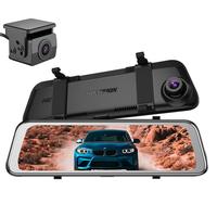 海康威视 N6行车记录仪高清夜视 前后双录流媒体后视镜IPS触摸屏