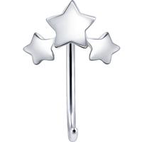 周生生 Let s Play 好玩 系列 90042E 星Pt950铂金耳钉