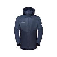 猛犸象（MAMMUT）猛犸象Ultimate VII男女防风防水经典连帽软壳上衣 1011-01800-男款-5118-海蓝色 S