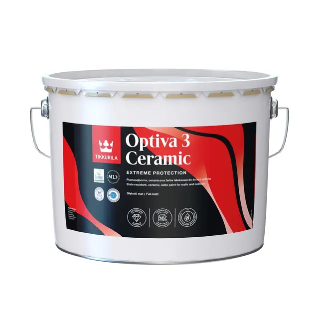 芬琳欧洲原装进口【欧铁华瓷白面漆】护敏优等品内墙乳胶漆9L白漆