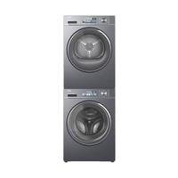 Haier 海尔 小红花系列 EG100BD88PLUS+EHG10088PLUS 热泵洗烘套装 深色系